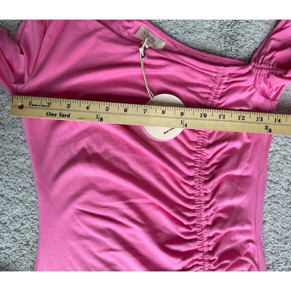 Revolve Camila Coelho New Pink Lena Mini Body Con Dress Size Small - Picture 6 of 12